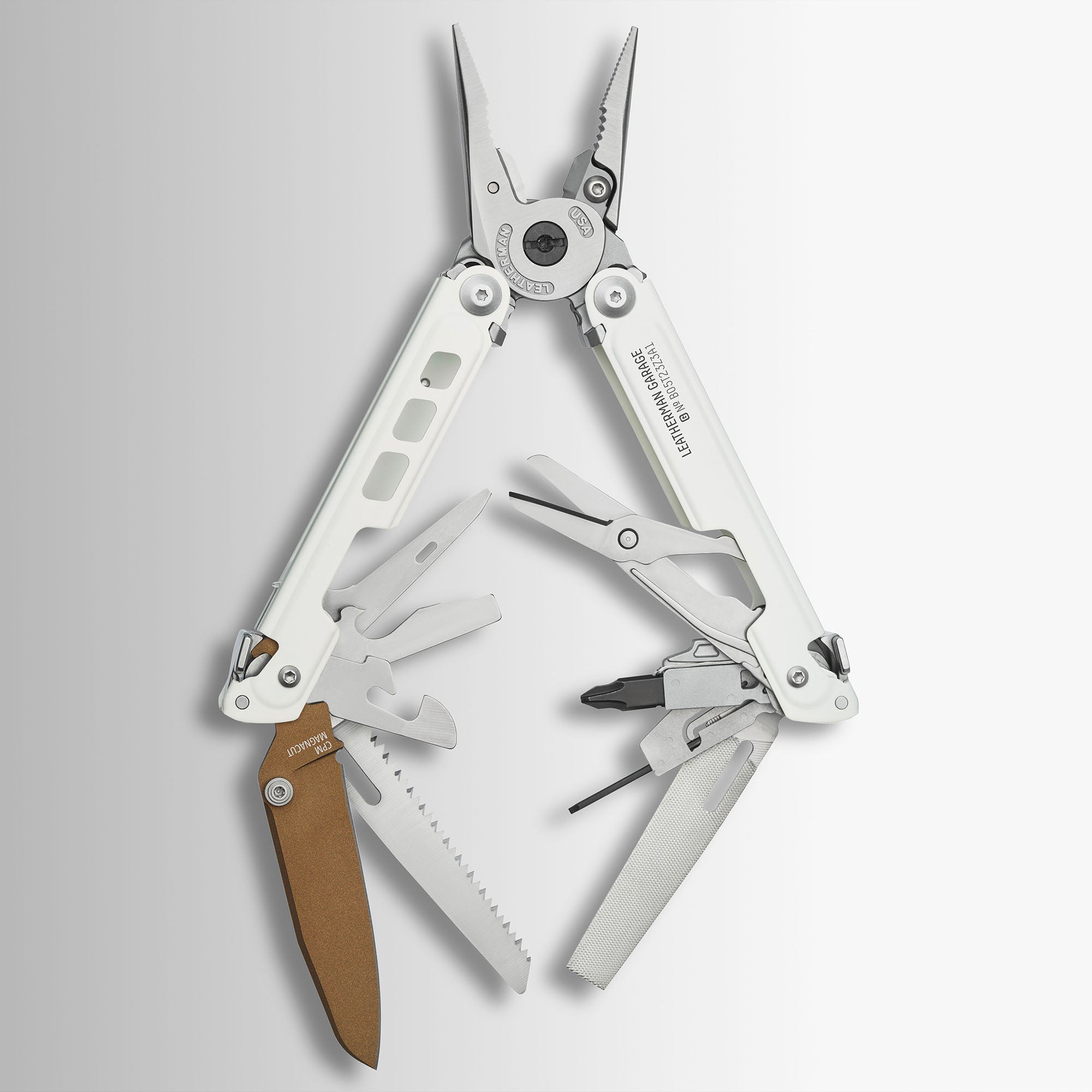 BATCH #005: 40th Anniversary Tool White / Leatherman Garage Sheath