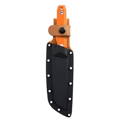Ніж Leatherman Pioneer Orange Pop / Kydex and Leather Hybrid Sheath / Magnacut, G10 Handle — 2