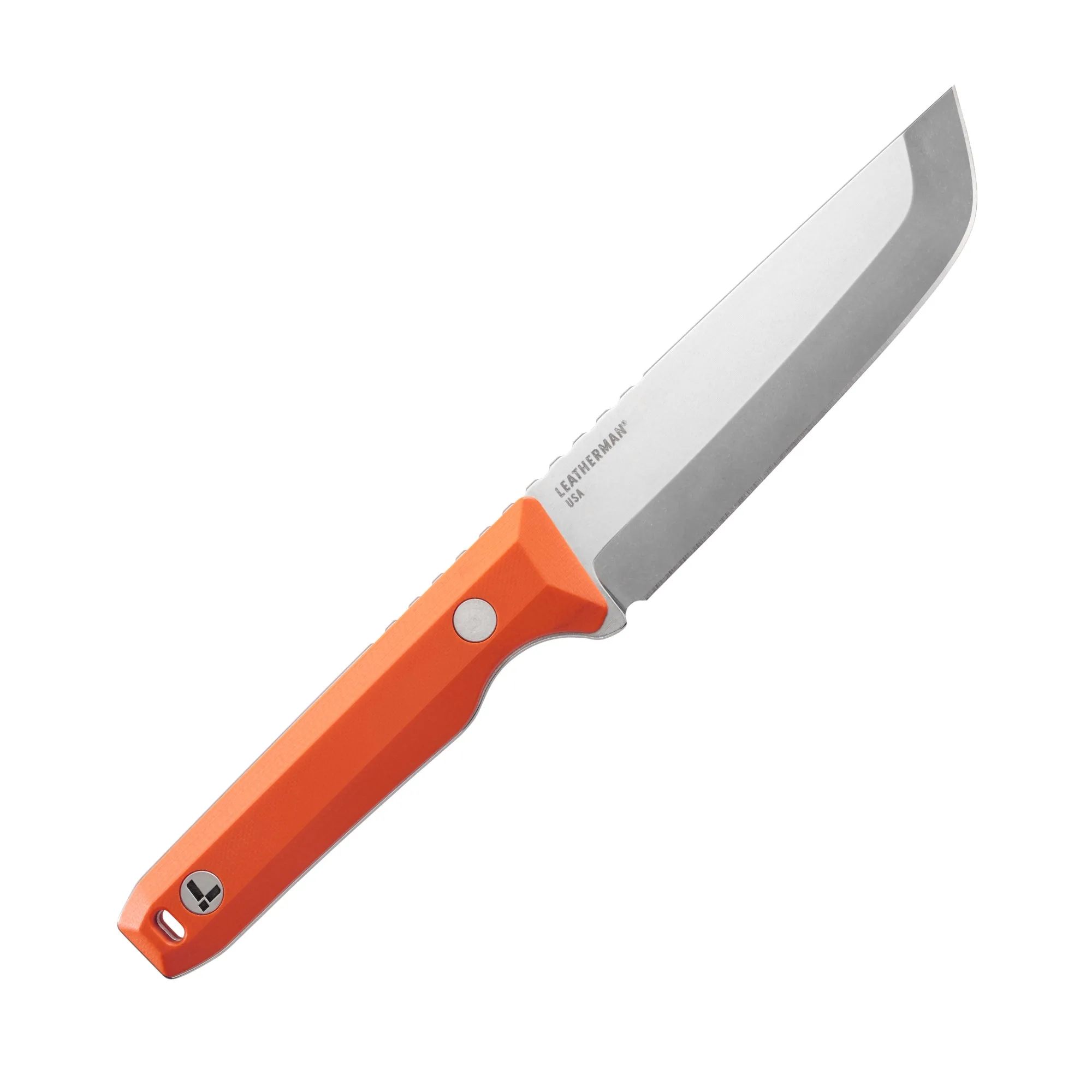Ніж Leatherman Pioneer Orange Pop / Kydex and Leather Hybrid Sheath / Magnacut, G10 Handle