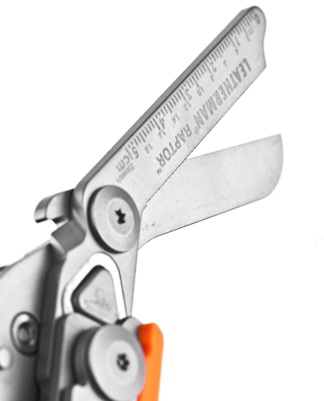 Ножиці Leatherman Raptor Rescue, помаранчево-чорні, utility чохол — 5