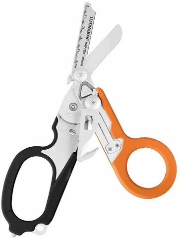 Ножиці Leatherman Raptor Rescue, помаранчево-чорні, utility чохол