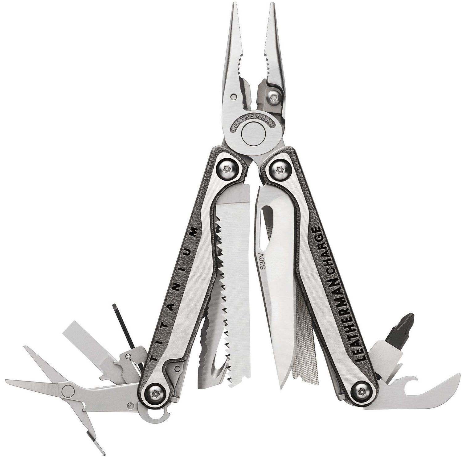 Мультитул Leatherman Мультиінструмент Charge TTI Plus, нейлоновий чохол, метричні біти — 2