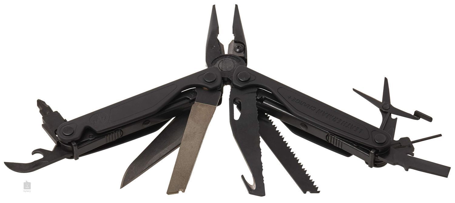 Мультитул Leatherman Мультиінструмент Charge Plus Black, чохол нейлоновий Molle, метричні біти — 6