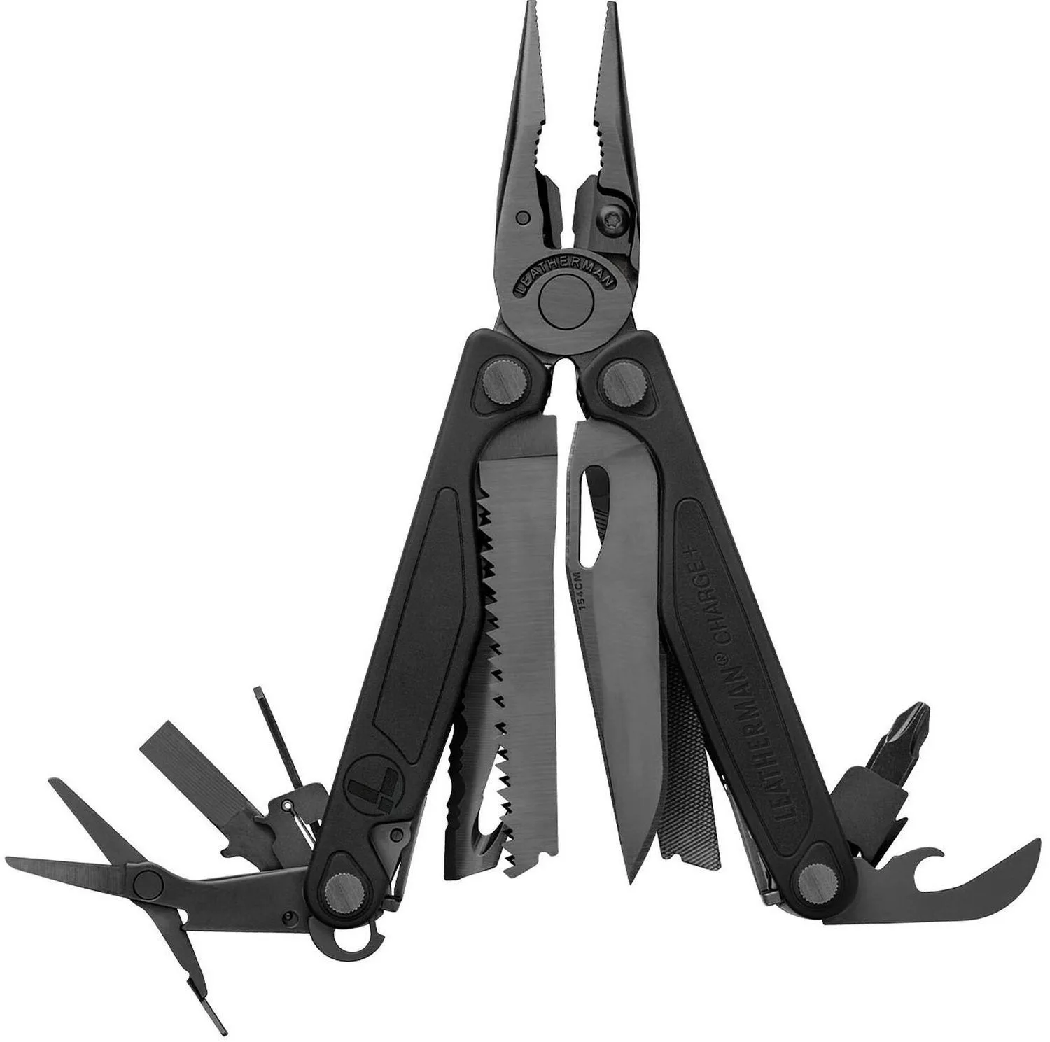 Мультитул Leatherman Мультиінструмент Charge Plus Black, чохол нейлоновий Molle, метричні біти
