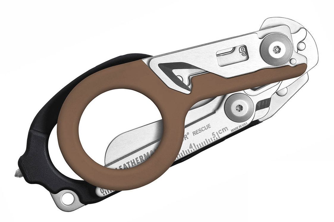 Ножиці Leatherman Raptor Rescue, чорні-пісочні, чохол MOLLE — 3
