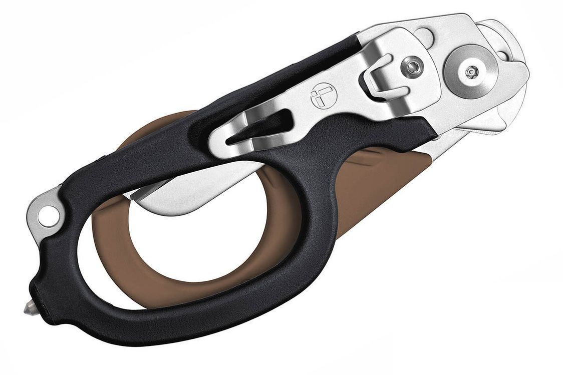 Ножиці Leatherman Raptor Rescue, чорні-пісочні, чохол MOLLE — 4