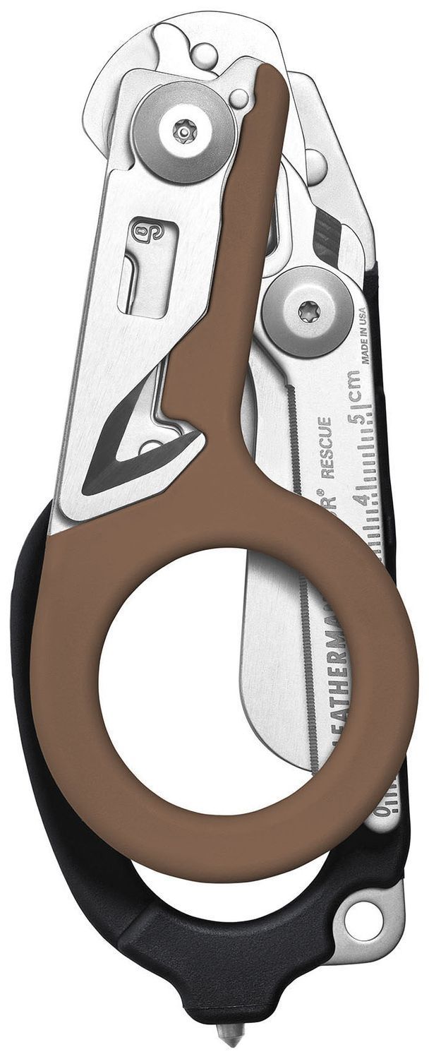 Ножиці Leatherman Raptor Rescue, чорні-пісочні, чохол MOLLE — 7