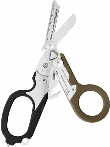 Ножиці Leatherman Raptor Rescue, чорні-пісочні, чохол MOLLE
