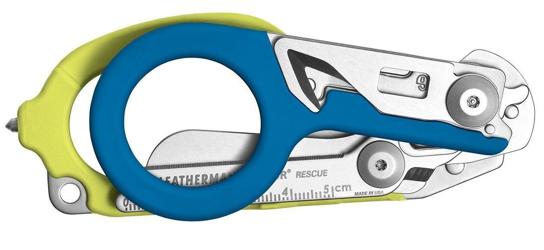 Ножиці Leatherman Raptor Rescue, жовто-блакитні, utility чохол — 4