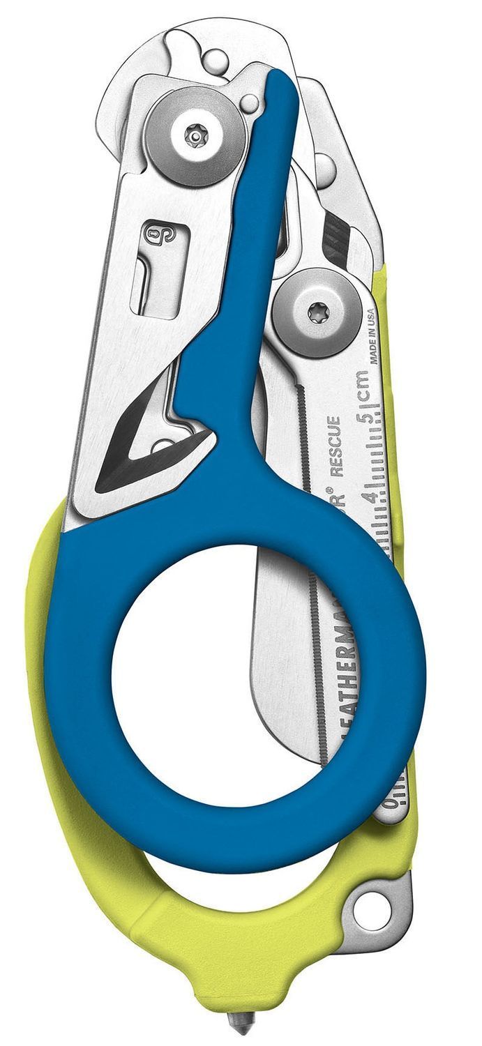 Ножиці Leatherman Raptor Rescue, жовто-блакитні, utility чохол — 7