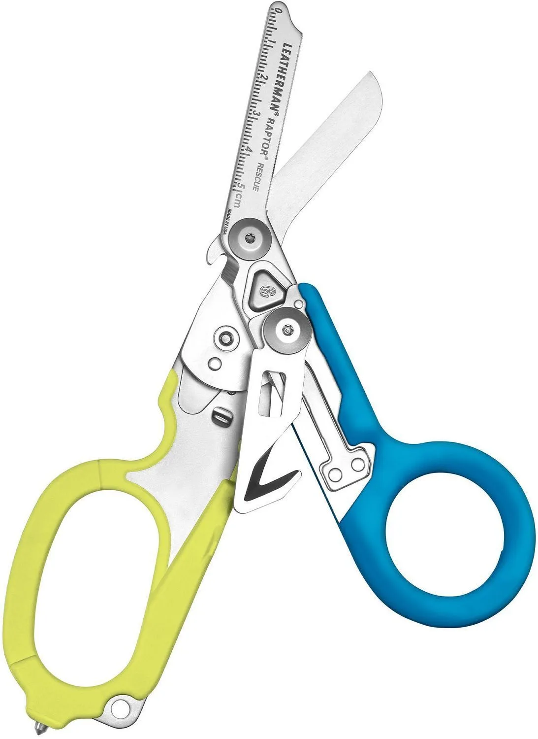 Ножиці Leatherman Raptor Rescue, жовто-блакитні, utility чохол