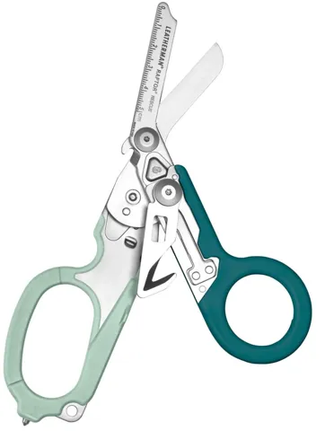 Ножиці Leatherman Raptor Rescue, бірюзові, utility чохол