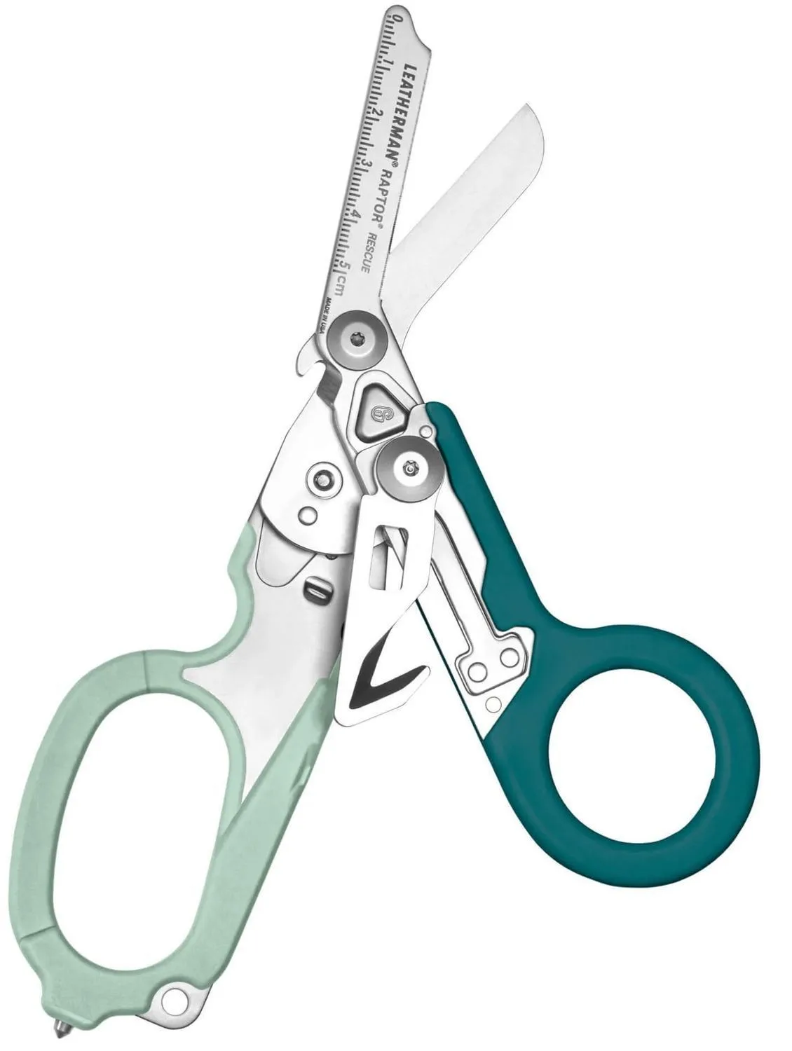 Ножиці Leatherman Raptor Rescue, бірюзові, utility чохол