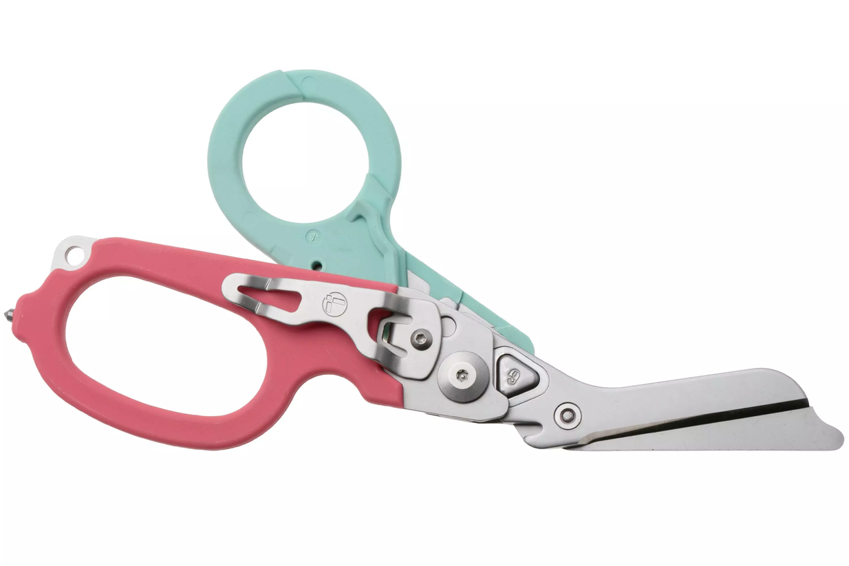 Ножиці Leatherman Raptor Rescue, бірюзово-рожеві, utility чохол — 4