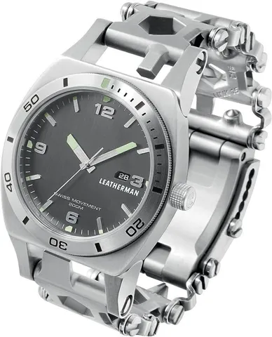 Мультитул Leatherman Годинник-мультитул Leatherman Tread Tempo Steel 832421